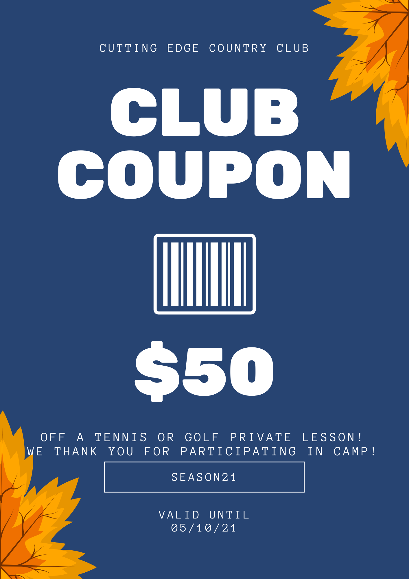 Coupon Marketing Your Club And Your Department! CCC – Country Club Coupons